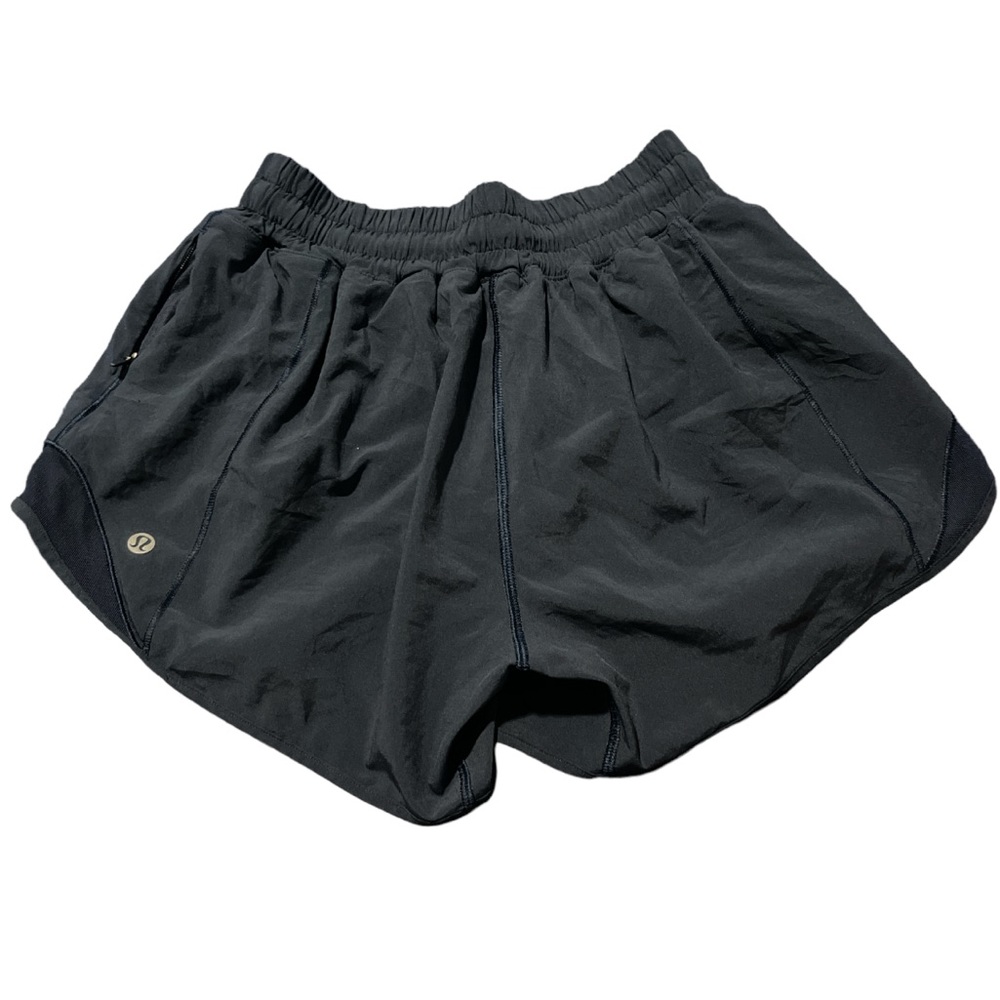 Navy Blue Lululemon Hotty Hot shorts Size 4